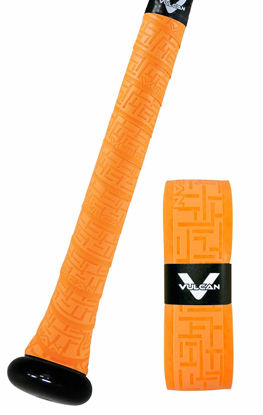 Picture of Vulcan | 1.00mm Bat Grip | Baseball/Softball | Optic Orange