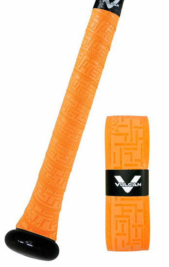 Picture of Vulcan | 1.00mm Bat Grip | Baseball/Softball | Optic Orange