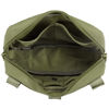 Picture of FRTKK Tactical Molle Admin Pouch Utility Laser Cut EDC Tool Pouch Bag Horizontal Modular Pouches Include US Flag Patch and Keychain (Army Green)