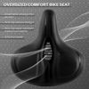Picture of Oversized Bike Seat for Peloton Bike & Bike+, Comfort Seat Cushion Compatible with Peloton, Road or Exercise Bikes, Bicycle Wide Saddle Replacement for Men & Women, Accessories for Peloton