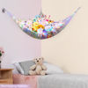 Picture of Basumee Stuffed Animals Net or Hammock with LED Light Hanging Toy Net Hammock for Stuffed Animals Storage Stuff Animals Hammocks for Nursery Kids Room with Remote Control, 8 Kinds of Lights(Pack of 1)