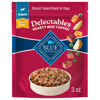 Picture of Blue Buffalo Delectables Natural Wet Dog Food Toppers, Hearty Beef Cuts in Gravy, 3-oz