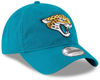 Picture of New Era NFL Core Classic 9TWENTY Team Color Adjustable Hat Cap One Size Fits All - Jacksonville Jaguars Teal