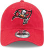 Picture of New Era NFL Core Classic 9TWENTY Team Color Adjustable Hat Cap One Size Fits All (US, Alpha, One Size, Tampa Bay Buccaneers Red, Tampa Bay Buccaneers)