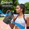 Picture of AQUAFIT 1 Gallon Water Bottle with Time Marker - Straw & Chug Lid - BPA Free Big Water Bottle with Straw - Gym Water Bottle with Handle - Gallon Water Jug (128 Ounces, Forest Fade)