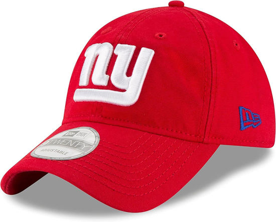 Picture of New Era NFL Core Classic 9TWENTY Adjustable Hat Cap One Size Fits All (New York Giants Red)