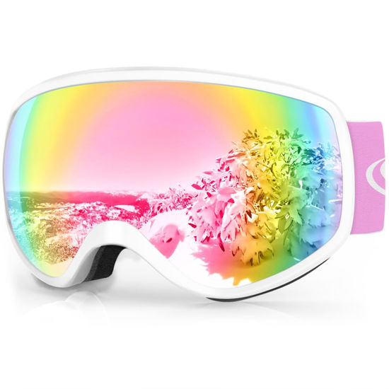 Picture of findway Kids Ski Goggles, Kids Snowboard Goggles for Boys Girls Toddler age 3-12