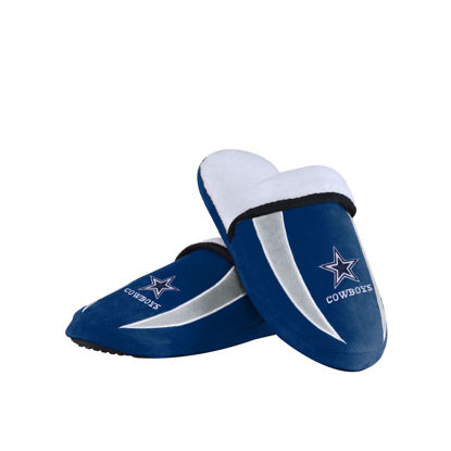 Picture of Dallas Cowboys NFL Mens Sherpa Slide Slippers - S