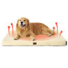 Picture of Bedsure Self Warming Dog Beds Large Sized Dog - Extra-Large Orthopedic Waterproof Puppy Bed with Removable Washable Cover, Egg Crate Foam Pet Mat, Suitable for Pet Up to 100 lbs