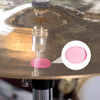 Picture of Fiada 30 Pieces Drum Dampeners Gels Silicone Gel Pads Soft Drum Dampeners for Drums Cymbals Tone Control(Red)