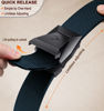 Picture of BULLIANT Tactical Belt for Men,Holster Hiking Rigger Web Casual Work Belt 1.5" with Heavy Duty Quick Release Buckle(Purplish Blue,30"-34" Waist Adjustable)