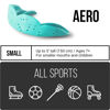 Picture of SISU Aero Small Mouthguard, Hot Pink - 1.6mm Thin - Custom-Molded Fit - Slim Design - Remoldable Up to 20 Times - for Team Sports - Non Toxic