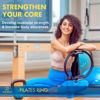 Picture of ProBody Pilates Ring Circle - 14 Inch Fitness Ring for Yoga and Other Workouts, Focusing on Toning Inner Thighs, Arms, Core and Back, at Home Pilates Equipment (Blue)