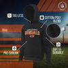 Picture of Team Fan Apparel NFL Adult Unisex Starting Fresh Ultra Soft Fleece Hooded Sweatshirt, Heathered Football Hoodie (Cincinnati Bengals - Black Heather, Adult Large)