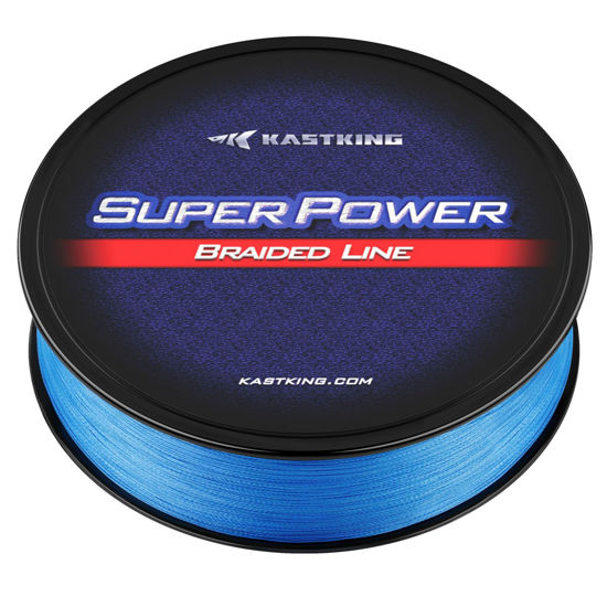 Picture of KastKing Superpower Braid Fishing Line, Ocean Blue, 20LB/0.18mm/(500M/547 Yds)