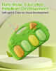 Picture of dearlomum Baby Play Mat Baby Gym,Funny Play Piano Tummy Time Baby Activity Mat with 5 Infant Sensory Baby Toys, Music and Lights Boy & Girl Gifts for Newborn Baby 0 to 3 6 9 12 Months (Green)