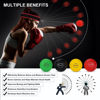 Picture of Dermasy Upgraded Boxing Reflex Ball, Boxing Training Ball with Headband Perfect for Reaction, Punching Speed, Fight Skill, Fitness, Newst Boxing Equipment for Adult and Kids (4 Balls)