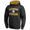 Picture of Outerstuff NFL Kids Youth 4-20 Officially Licensed City Wide Arch Logo Pullover Hoodie Sweatshirt (US, Numeric, 4, Regular, Pittsburgh Steelers - Black)
