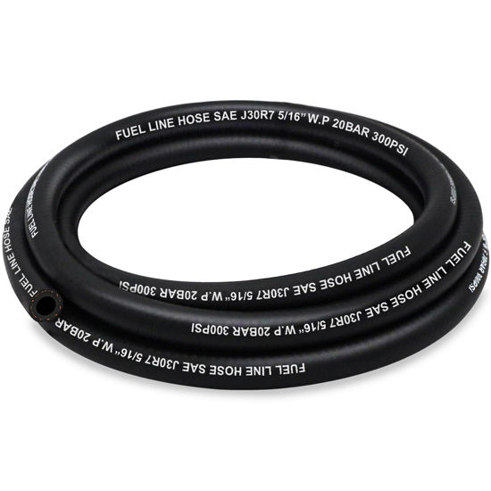 Picture of HOUSUN Fuel Line 5/16 Inch ID, Fuel Hose 10FT, J30R7 Fuel Line Hose NBR for Automotive Fuel Systems Engines.