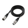Picture of FIFINE XLR Cable, 10ft Cable with Balanced 3 PIN, XLR Male to Female Mic Audio Cord, XLR Speaker Cable, Mic Wire, Compatible with XLR Microphone for Recording Podcast Streaming, Black-L9