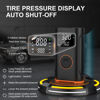 Picture of (New Upgrade) ZSX Tire Inflator Portable Air Compressor-160 PSI Portable Air Compressor for Car, Smart Electric Bike Pump with Memory Function, Gifts for Men Husband Father, 2 Pack