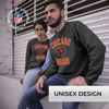 Picture of Team Fan Apparel NFL Adult Gameday Football Crewneck Sweatshirt - Cotton Blend - Stay warm, comfortable & stylish on game day (Chicago Bears - Heathered Charcoal, Adult Small)
