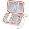 Picture of Carrying Case Compatible with JBL Go 4 - Portable Bluetooth Speaker Box Pro Sound, Also for Go 3/Go3 Eco/Go2 Waterproof Mini Wireless Speakers - White