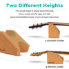 Picture of Actomall Cork Guitar Neck Rest, Guitar Neck Cradle Support Pillow, Guitar Accessories for Repair, Maintenance, Cleaning, String Instrument Luthier Tool, 100% Natural Cork Die-Cast Cut