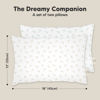 Picture of 2-Pack Toddler Pillow - Soft Organic Cotton Toddler Pillows for Sleeping - 13X18 Small Pillow for Kids - Kids Pillows for Sleeping - Kids Pillow for Travel, School, Nap, Age 2 to 5 (Excavator)