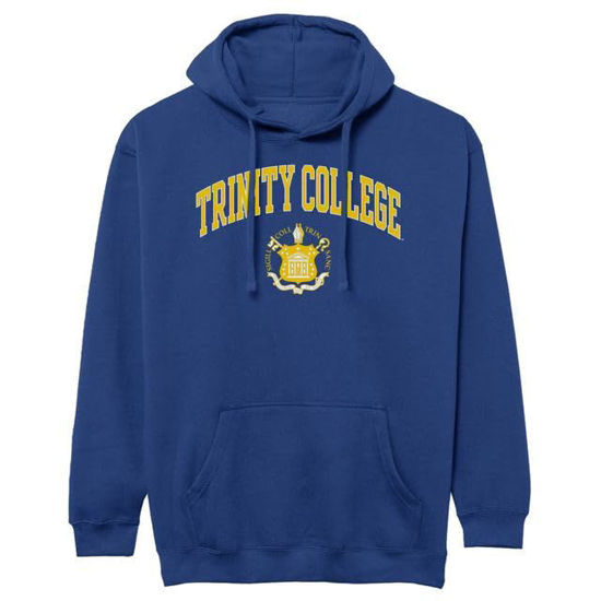 Picture of Barnesmith Trinity College Bantams Hooded Sweatshirt, Heritage, Navy, Large