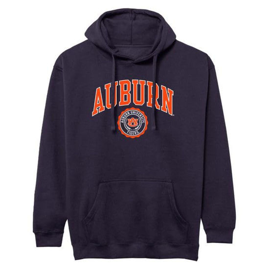 Picture of Barnesmith Auburn University AU Tigers Hooded Sweatshirt, Heritage, Navy, Small