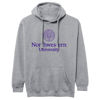 Picture of Barnesmith Northwestern University NWU Wildcats Hooded Sweatshirt, Heritage, Charcoal Grey, Small