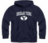 Picture of Barnesmith Brigham Young University Cougars Hooded Sweatshirt, Heritage, Navy, Large