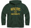 Picture of Barnesmith Wayne State University Warriors Hooded Sweatshirt, Heritage, Hunter Green, Medium
