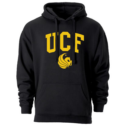 Picture of Barnesmith University of Central Florida UCF Knights Hooded Sweatshirt, Heritage, Black, X-Large