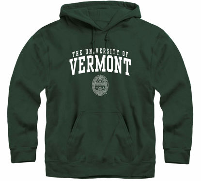 Picture of Barnesmith University of Vermont Catamounts Hooded Sweatshirt, Heritage, Hunter Green, X-Large