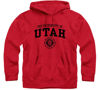 Picture of Barnesmith University of Utah Utes Hooded Sweatshirt, Heritage, Red, Medium