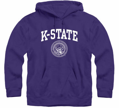 Picture of Barnesmith K-State University Wildcats Hooded Sweatshirt, Heritage, Purple, XX-Large