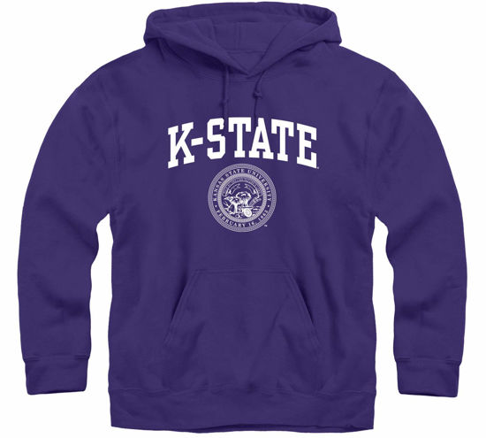 Picture of Barnesmith K-State University Wildcats Hooded Sweatshirt, Heritage, Purple, XX-Large