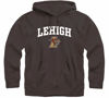 Picture of Barnesmith Lehigh University Hawks Hooded Sweatshirt, Heritage, Brown, XX-Large