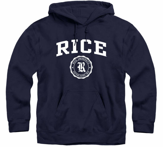 Picture of Barnesmith Rice University Owls Hooded Sweatshirt, Heritage, Navy, X-Large