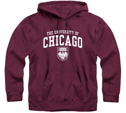 Picture of Barnesmith University of Chicago Maroons Hooded Sweatshirt, Heritage, Maroon, XX-Large