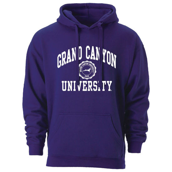 Picture of Barnesmith Grand Canyon University GCU Lopes Hooded Sweatshirt, Heritage, Purple, XX-Large