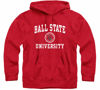 Picture of Barnesmith Ball State University Hooded Sweatshirt, Heritage, Red, X-Large