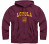 Picture of Barnesmith Loyola University (Chicago) Ramblers Hooded Sweatshirt, Heritage, Maroon, X-Large