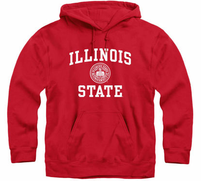 Picture of Barnesmith Illinois State University Redbirds Hooded Sweatshirt, Heritage, Red, Large