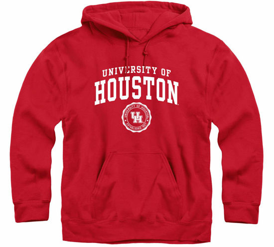 Picture of Barnesmith University of Houston Cougars Hooded Sweatshirt, Heritage, Red, Medium