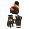 Picture of Ultra Game Unisex Kid's Standard Super Soft Winter Beanie Knit Hat with Extra Warm Touch Screen Gloves, Team Color 1