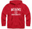 Picture of Barnesmith Miami University Redhawks Hooded Sweatshirt, Heritage, Red, Medium