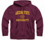 Picture of Barnesmith Arizona State University Sun Devils Hooded Sweatshirt, Heritage, Maroon, Medium